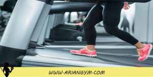 حرکت تردمیل شیب دار